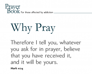 Extract from the Prayer Book for those Affected by Addiction
