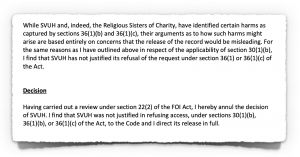 Second Extract from OIC Decision 120078