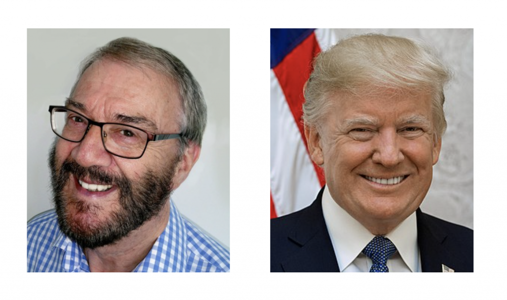 Bill Flavell and Donald Trump, neither man having been elected to anything in 2020
