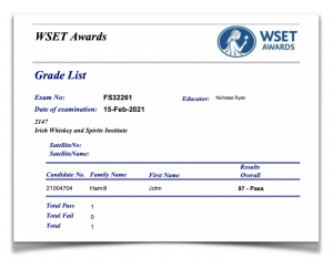 WSET Award