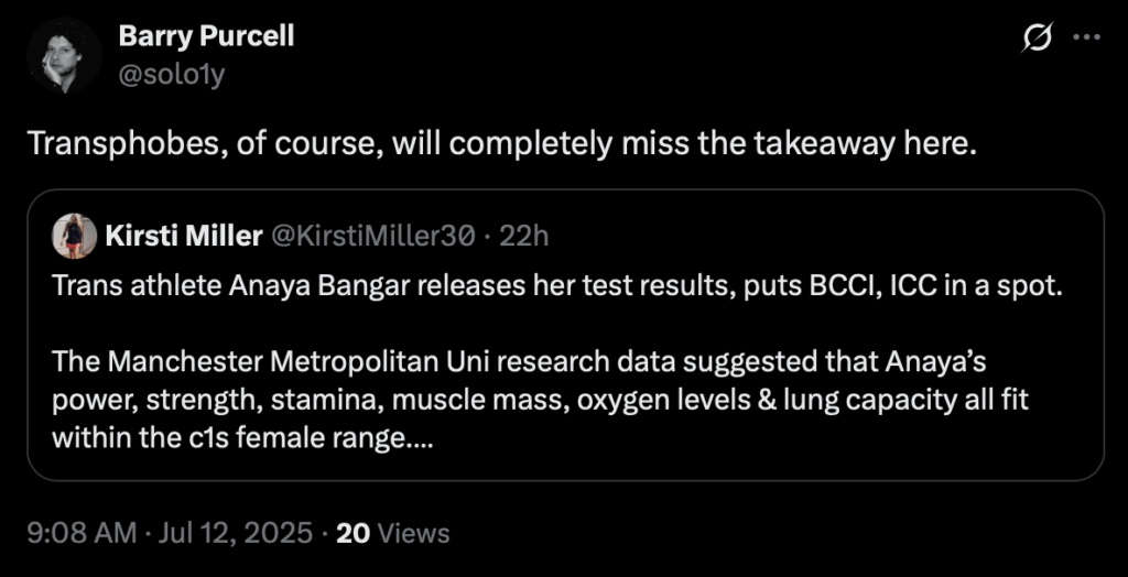 Is it transphobic to reject supposed standards of femininity?