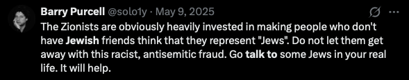 Talk to Jews to discover if they are anti-Zionist